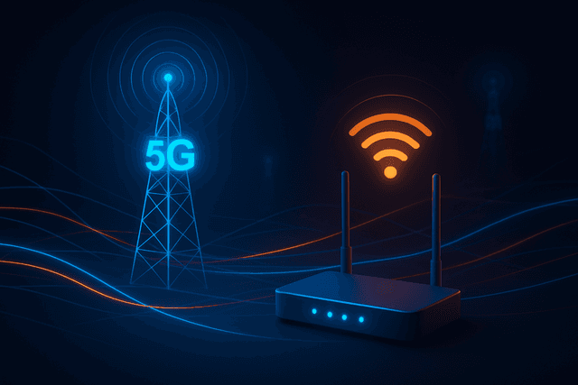 الشبكات اللاسلكية – من Wi-Fi إلى الجيل الخامس (5G)