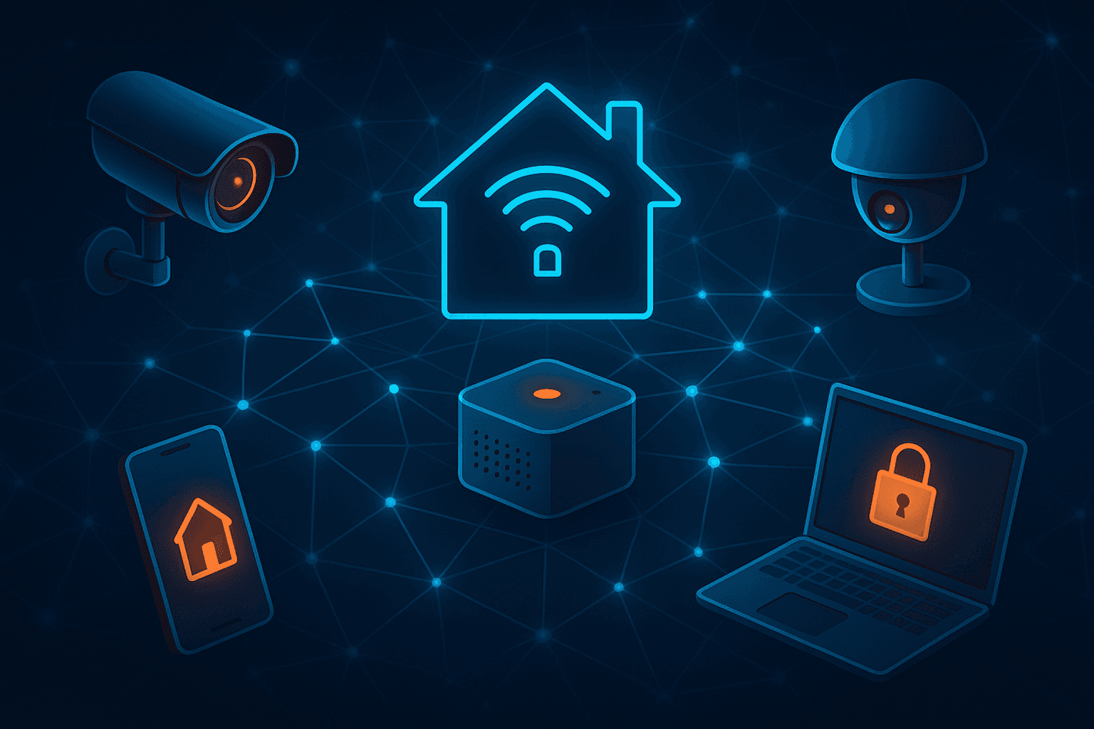 التطبيقات العملية للشبكات – من المنازل الذكية إلى أنظمة المراقبة